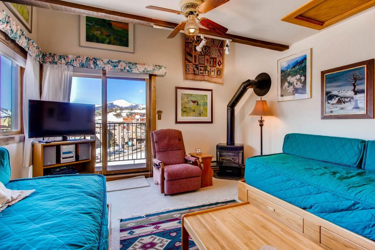 Ski-In Ski-Out Studio Private Balcony & Fireplace Condo كريستيد بات المظهر الخارجي الصورة