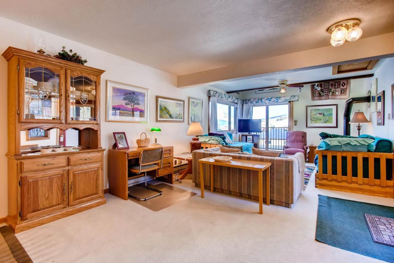 Ski-In Ski-Out Studio Private Balcony & Fireplace Condo كريستيد بات المظهر الخارجي الصورة